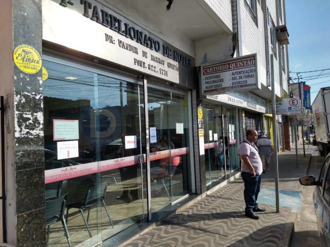 A informação é do titular do 1º Tabelionato de Notas de Ipatinga, Wander Quintão