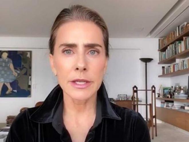 Pergunta de Maitê Proença levou a Secretária Especial de Cultura, Regina Duarte, a encerrar entrevista na CNN Brasil 