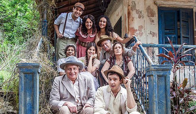 Uma velha fazenda paulista foi cenário para um grande elenco mostrar seu talento