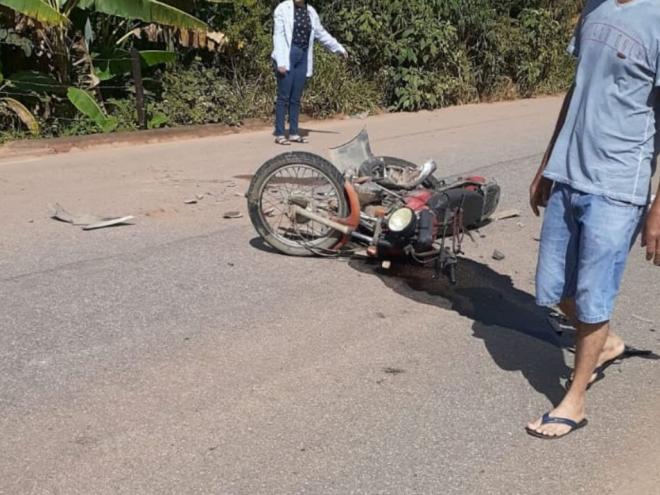 A motocicleta era conduzida por Rômulo Fernandes Souza, de 47 anos