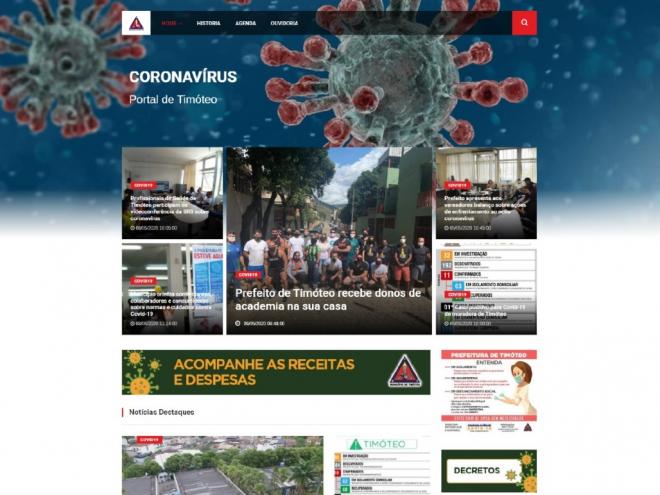 Receitas, despesas, decretos e boletins podem ser conferidos no novo site
