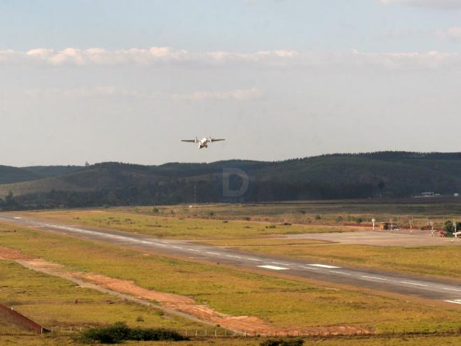 Atividades no aeroporto estão suspensas desde o dia 25 de março