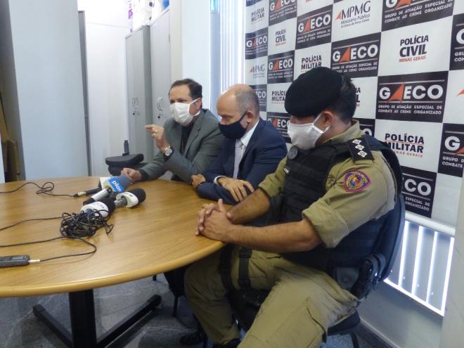 Integrantes do Gaeco concederam entrevista na tarde desta quinta-feira