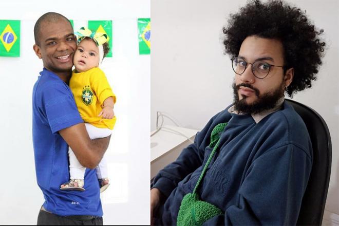 Greidson e Pedro: capoeira e malabares para todos