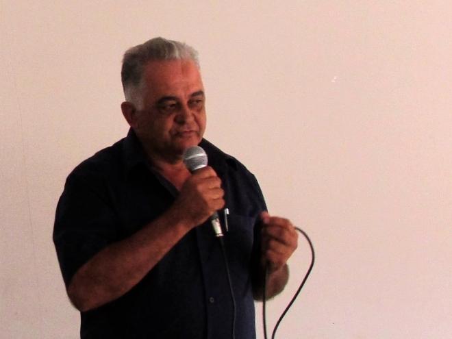 Neudmar Ferreira Campos, de 61 anos, testou positivo para covid-19