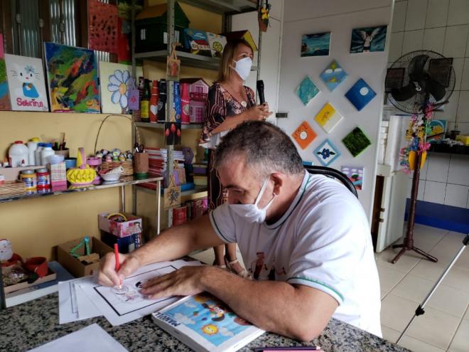 CAPS oferece atividades terapêuticas a usuários
