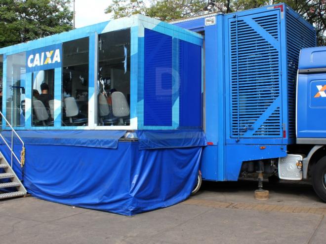 Caminhão ficará na cidade durante a próxima semana