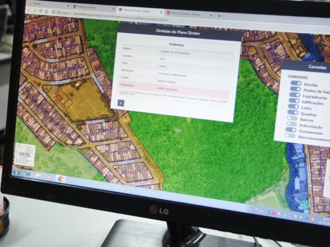 O novo serviço permite a consulta on-line e emissão de informações sobre zoneamentos urbanos e lotes cadastrados no perímetro urbano 