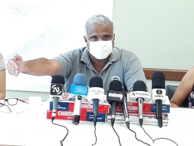 O prefeito Nardyello Rocha admitiu hoje cedo que a situação da covid-19 é grave em Ipatinga e requer medidas drásticas 