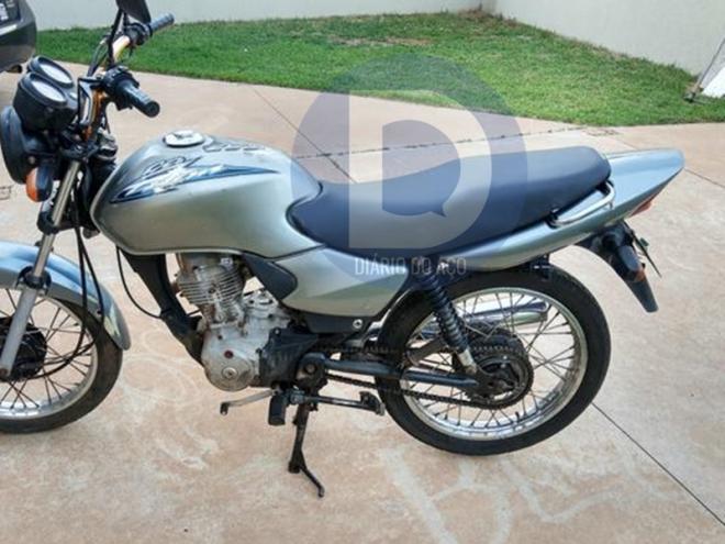 Moto roubada da vítima é parecida com esta da foto
