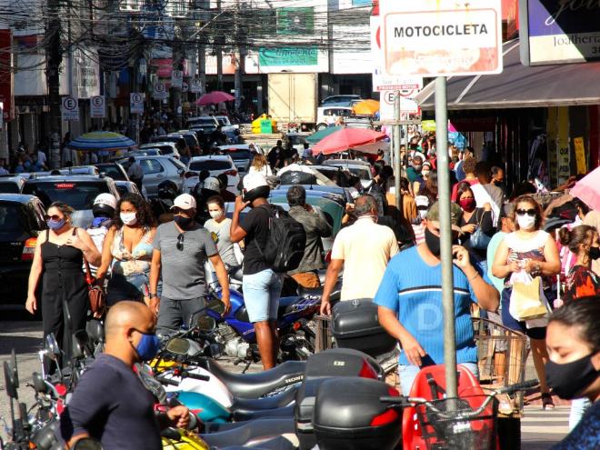 Avenida 28 de abril às 14h desta sexta-feira (29)