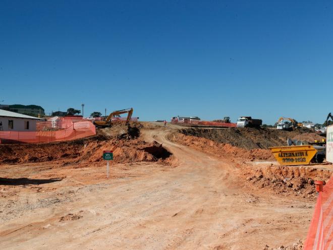 Valor se refere ao terreno no Bairro Califórnia onde o Atlético está construindo seu estádio próprio