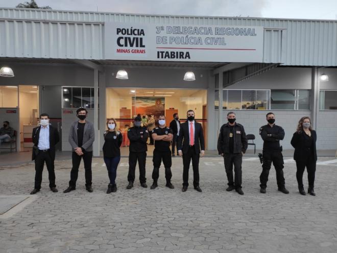 Delegacia Regional de Itabira passará a funcionar em um prédio na avenida Prefeito Li Guerra, no bairro Praia, em Itabira 