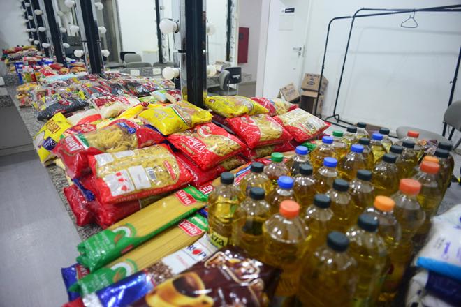 Os alimentos são destinados a entidades assistenciais