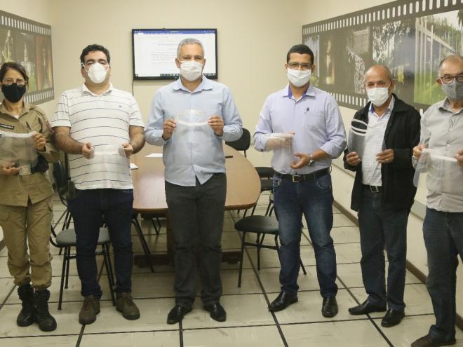 EPI's serão repassados para os profissionais de Saúde que atuam na linha de frente contra a covid-19
