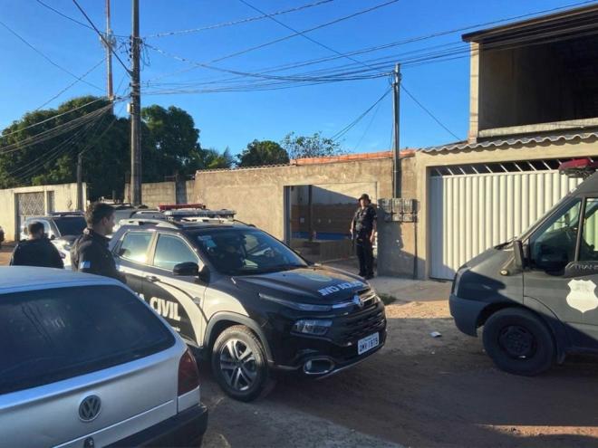 Operação foi deflagrada com participação de policiais mineiros e capixabas em Serra (ES) 