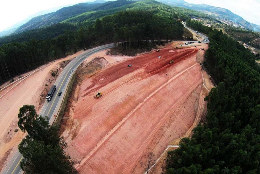 BR-381 próximo a Caeté 