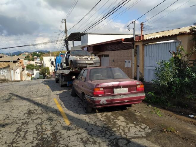 Após a apreensão, todo o material recolhido é levado ao pátio credenciado da Polícia Civil