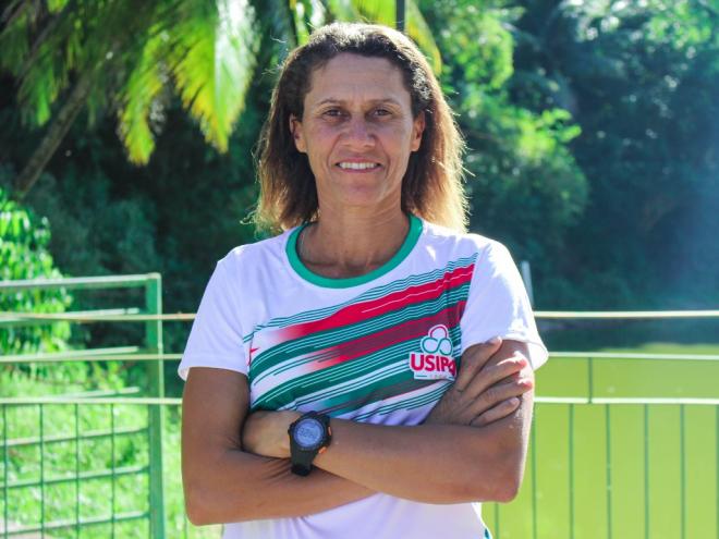 Euzinete Reis é técnica do Departamento de Atletismo da Usipa