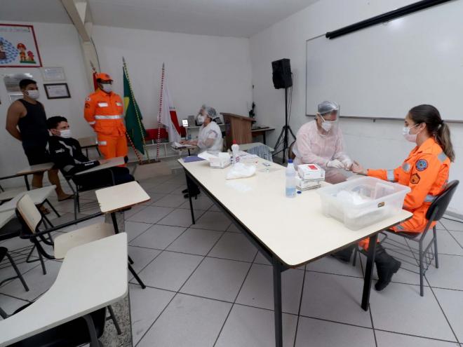 A testagem começou ontem e seguirá até a próxima terça-feira, 7 de julho