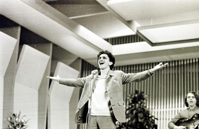 Caetano Veloso era um dos concorrentes no festival de 1967