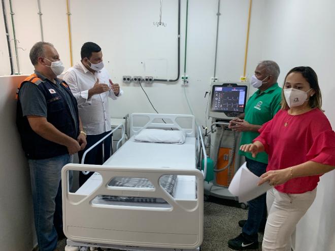 A expectativa é que os respiradores passem a ser utilizados na rede municipal dentro de sete dias 