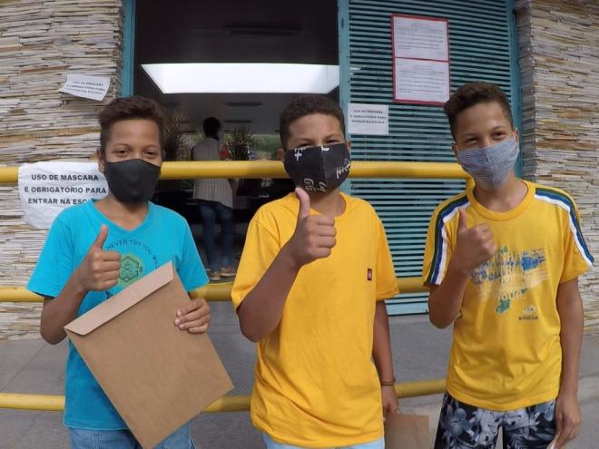 Segundo bloco de atividades foi entregue nesta semana