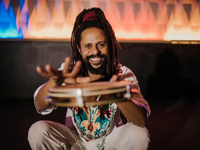 Mestre Geleia será responsável pela percussão no mini trio elétrico