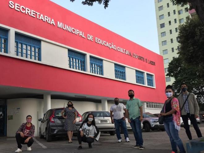 Grupo de artistas participou de reunião na Secretaria de Cultura