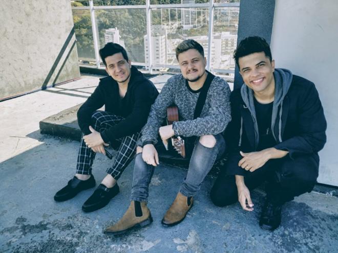 André, Felipe e Raoni Farsura: trabalho dedicado a Deus
