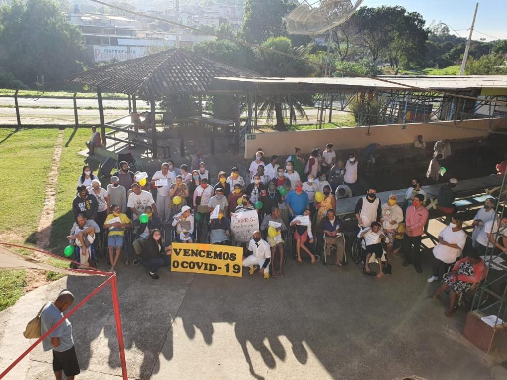 Moradores e funcionários da Casa da Esperança se recuperam da covid19 Portal Diário do Aço Moradores e funcionários da Casa da Esperança se recuperam da covid19 Portal Diário do Aço