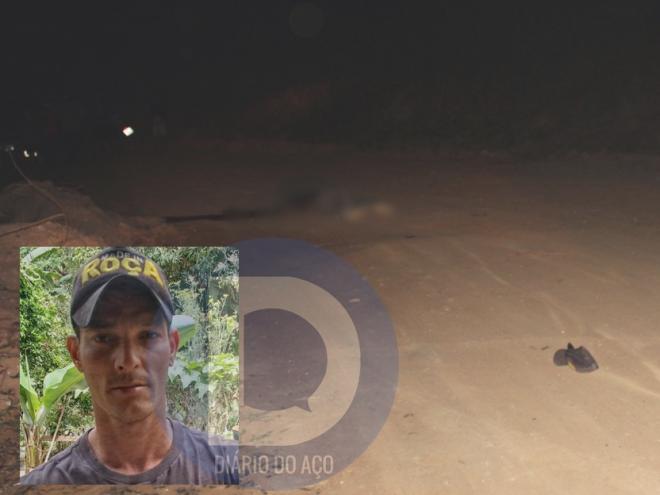 Adão foi encontrado morto na margem de uma estrada de terra