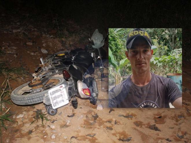 Adão foi derrubado da moto em que estava e morto a pedradas; adolescente que namorava a filha dele confessou o crime praticado na companhia de um adulto 