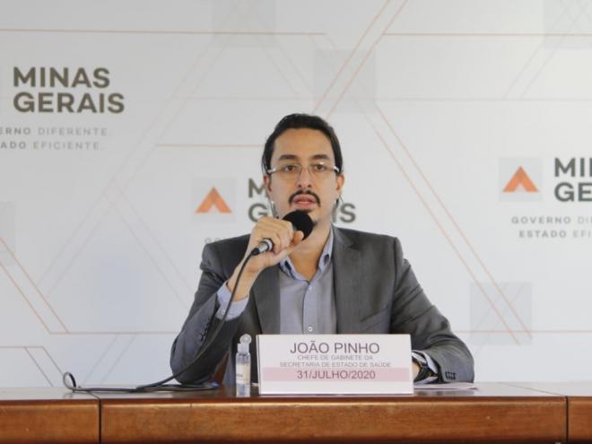 Informação foi divulgada pelo chefe de Gabinete da Secretaria de Estado de Saúde de Minas Gerais, João Pinho