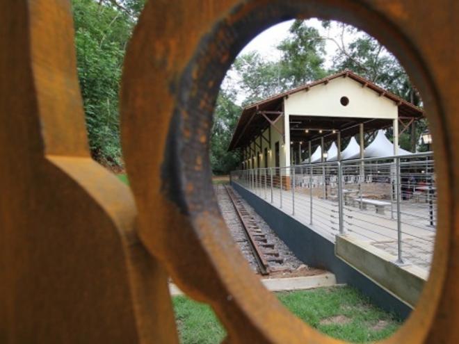 Estação Pedra Mole foi restaurada e devolvida à comunidade depois de passar décadas em ruínas 