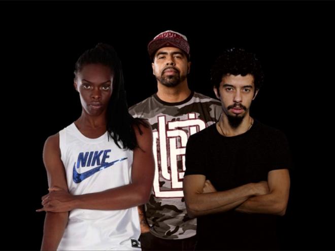 Discípulos do Ritmo: Darlita Albino, Frank Ejara e Vino Azevedo