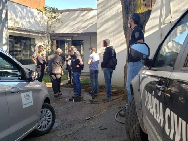 Sede da cervejaria, no bairro Olhos D'água, foi alvo de operação na manhã desta terça-feira