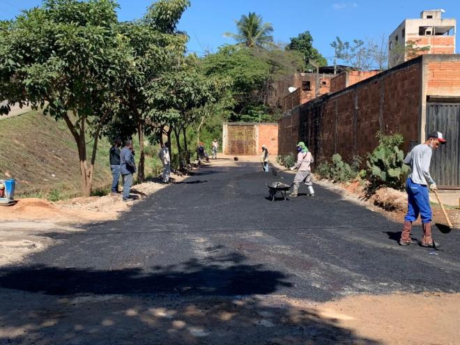 Trabalho foi executado no início desta semana