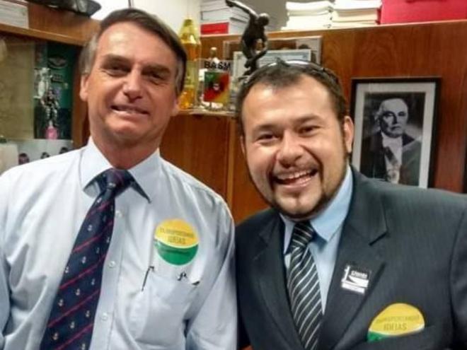Bolsonaro e Ramiro dos Caminhoneiros 