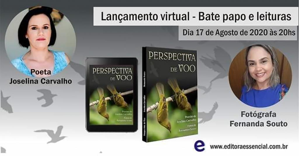 O lançamento virtual do livro será na segunda-feira (17), às 20h