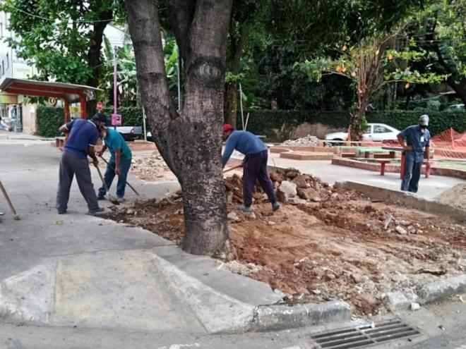 Serviços de revitalização do espaço tiveram início nesta semana