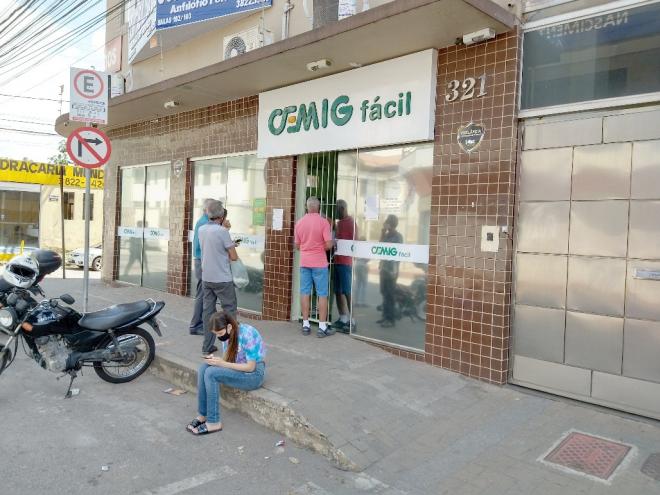 A agência da Cemig localizada no Centro de Ipatinga já funciona desde o início da semana 