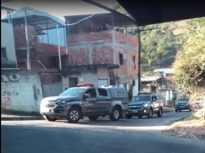 Equipes do Batalhão Rotam vieram de Belo Horizonte para a operação em Coronel Fabriciano 