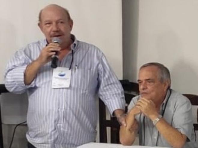O presidente da AMVA/CIMVA e prefeito de Periquito Geraldo Godoy