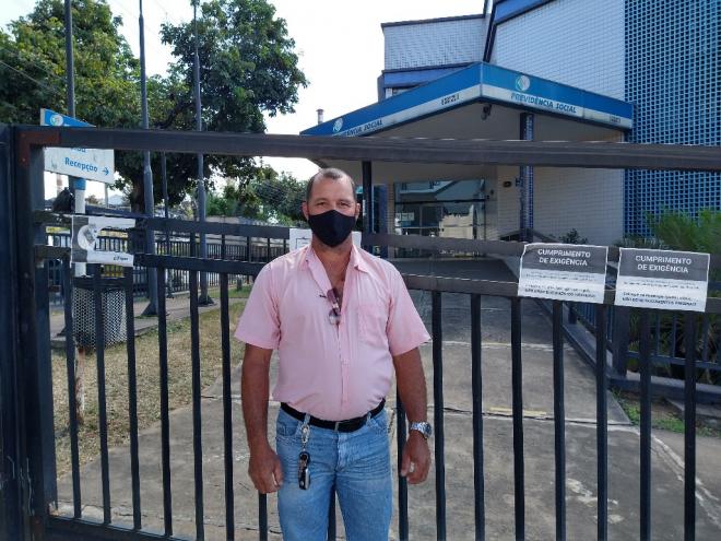 Com atendimento de perícia médica agendado, Jairo Antônio saiu de Bugre para Ipatinga, mas não pôde ser atendido 