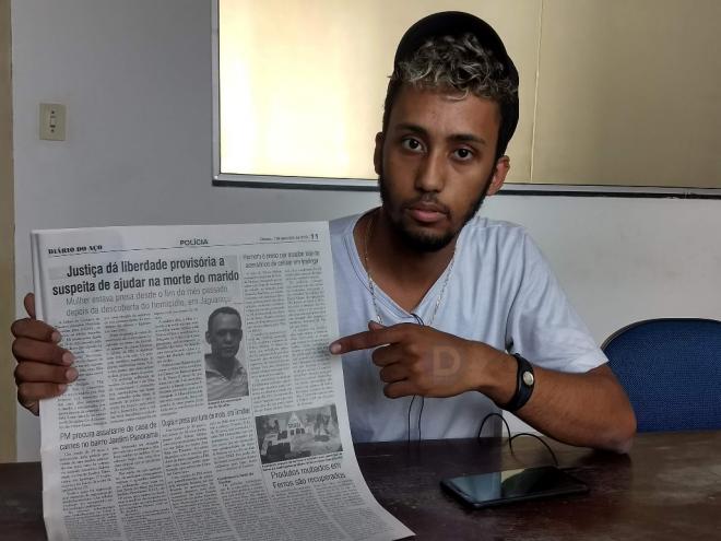 Henrique Junior pede Justiça e espera ver no Tribunal os responsáveis pela morte de seu pai 