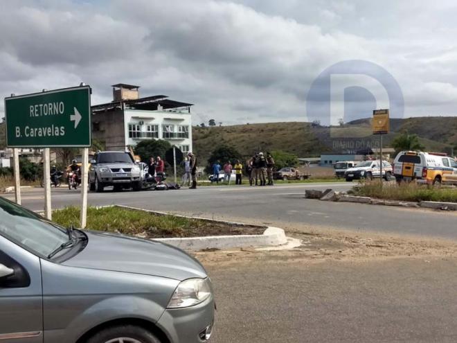 Desde a retirada de radar, moradores dos bairros Parque Caravelas e Parque Veneza pedem alternativa para que obrigue motoristas a reduzirem velocidade em reta da BR-381