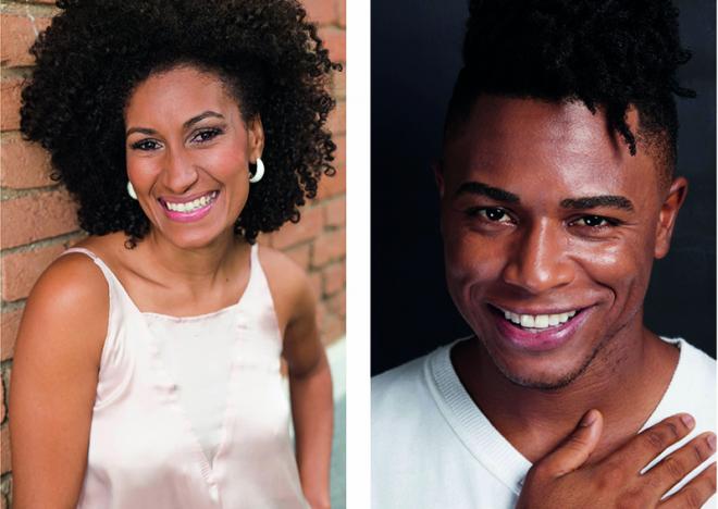 Lucélia Sampaio e Sidnei Kuanza são os apresentadores