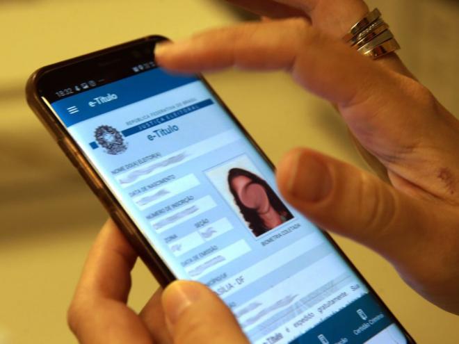 e-Título estará atualizado até as eleições para a justificativa