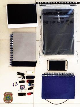 Arquivos de mídia recolhidos com os envolvidos serão submetido à perícia da PF 